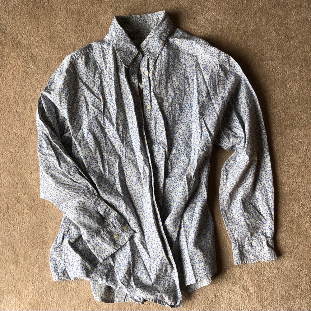 Vintage Eddie Bauer patterned button down